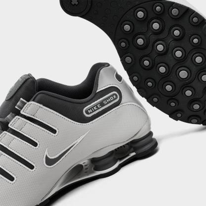 Men's Nike Shox NZ Casual Shoes - Smoke Grey/Grey Fog