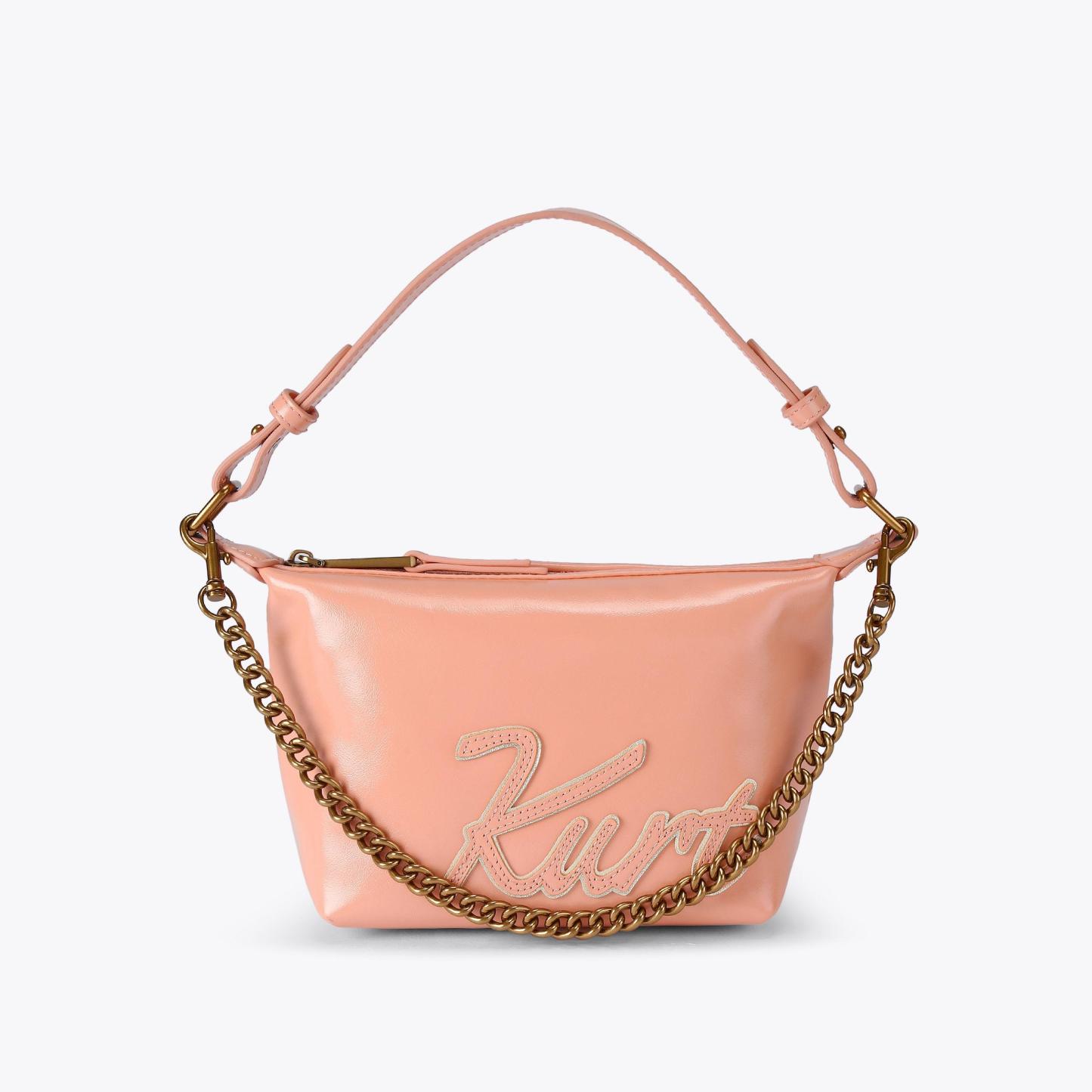 Kurt Geiger London Kurt Soft Shoulder Bag - Beige
