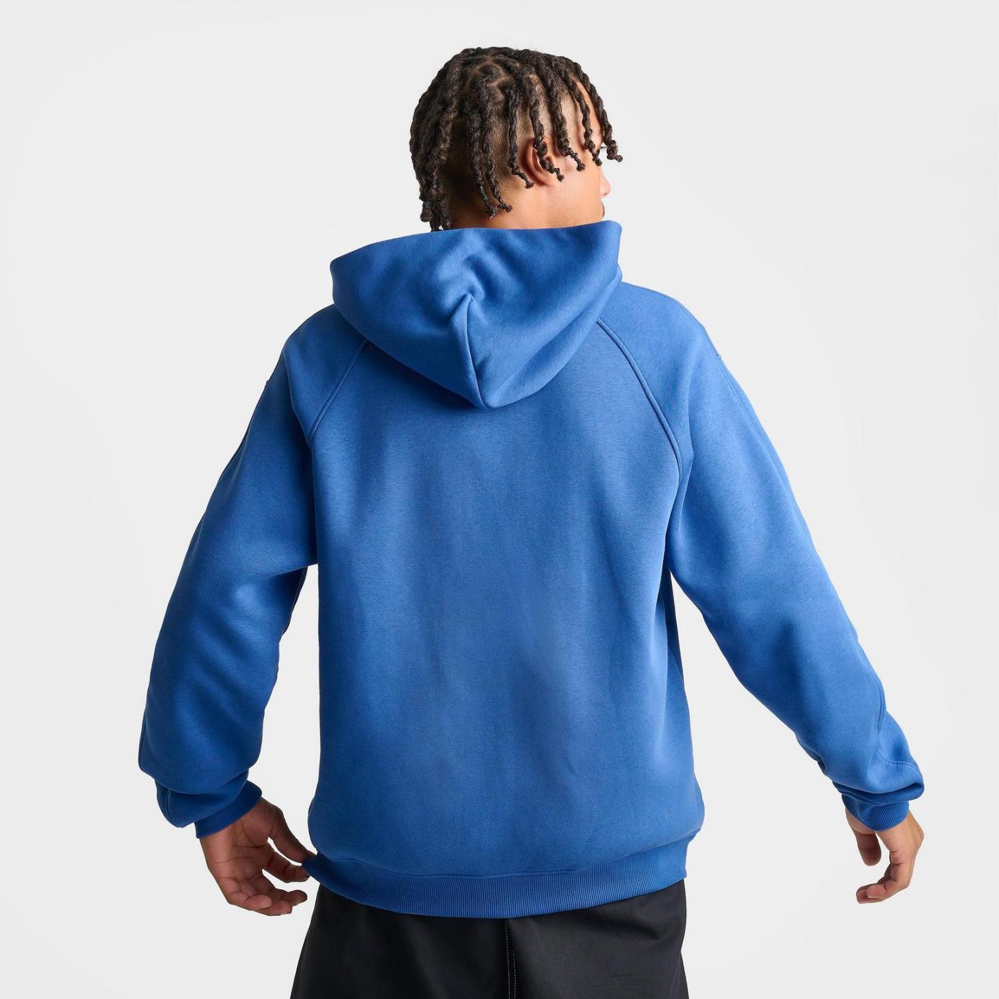 Men's Jordan Brooklyn Full-Zip Hoodie - True Blue/University Red - view 4
