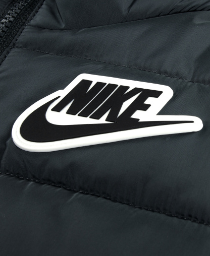 Nike Boys' 4-7 Reversible Faux-Sherpa Hooded Jacket - Camo Green
