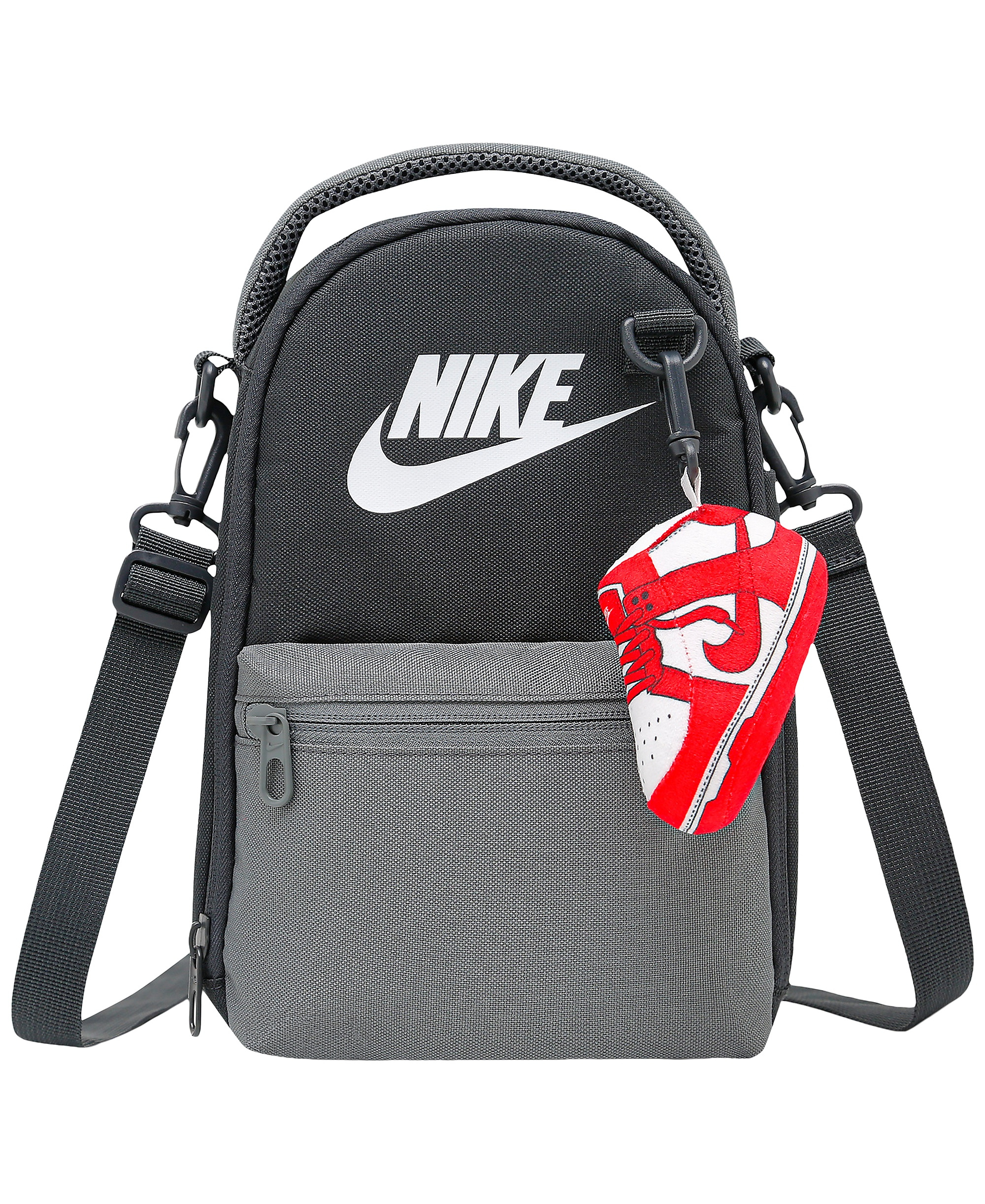 Nike kids' Buddies Lunch Tote Backpack - Smoke Gray
