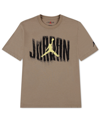 Jordan Boys' 8-20 Distressed Short-Sleeve T-Shirt - Light Brown