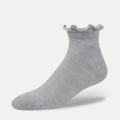 New Balance Active Premium Ruffle Socks 1 Pair, AC91431AGT