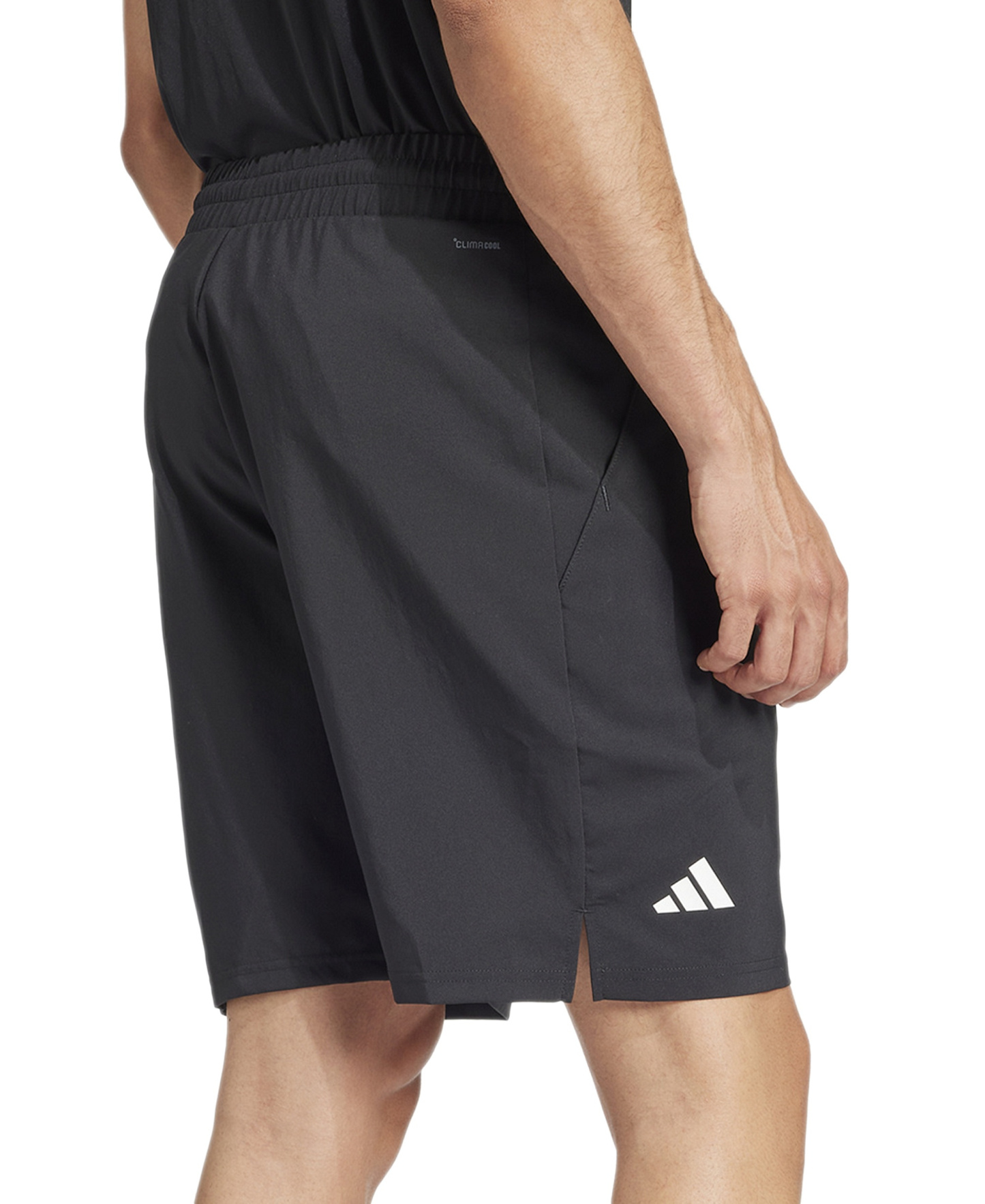 adidas Men's Club Tennis Climacool Three-Stripes 7" Shorts - Black