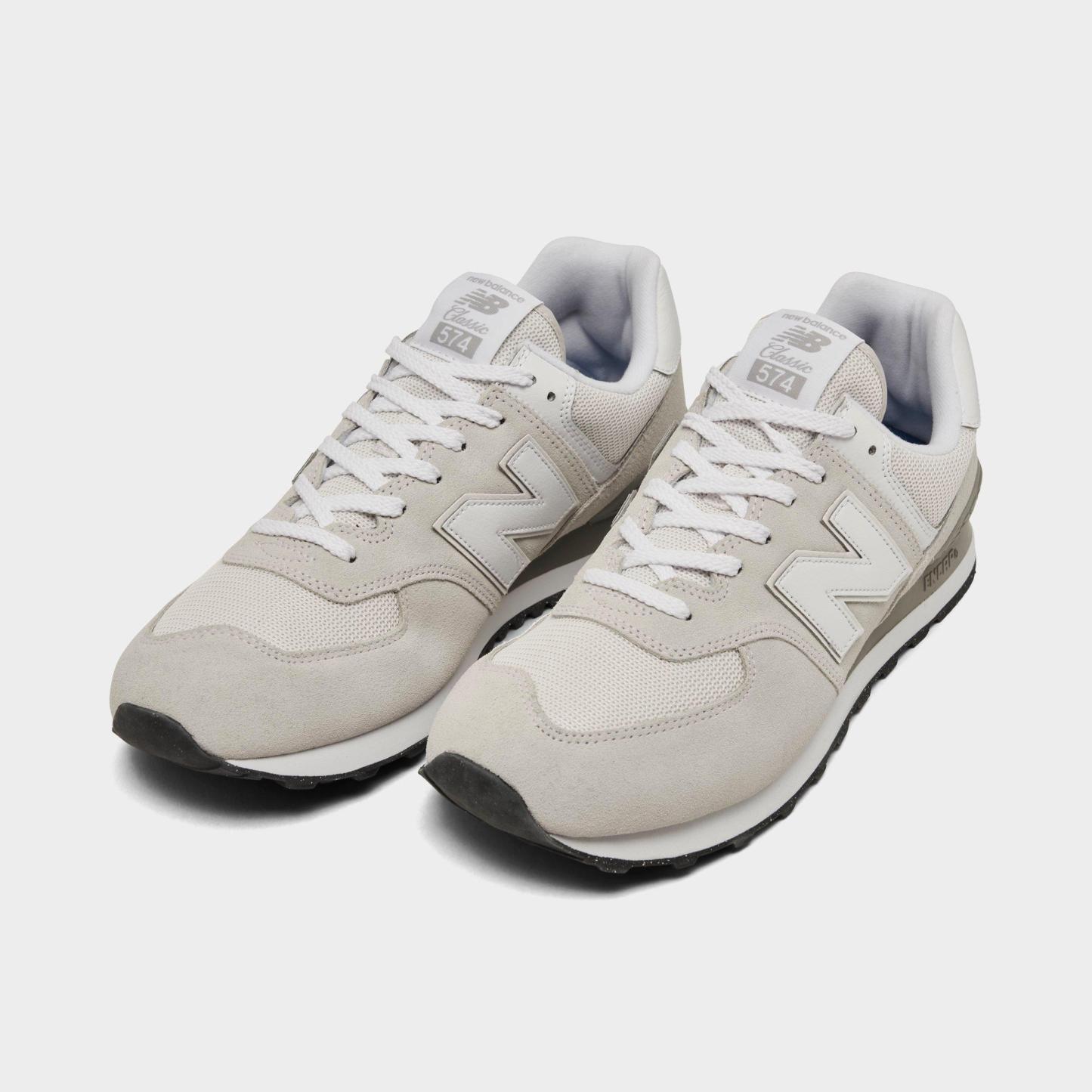 Men's New Balance 574 Core Casual Shoes - Nimbus Cloud/White - view 2