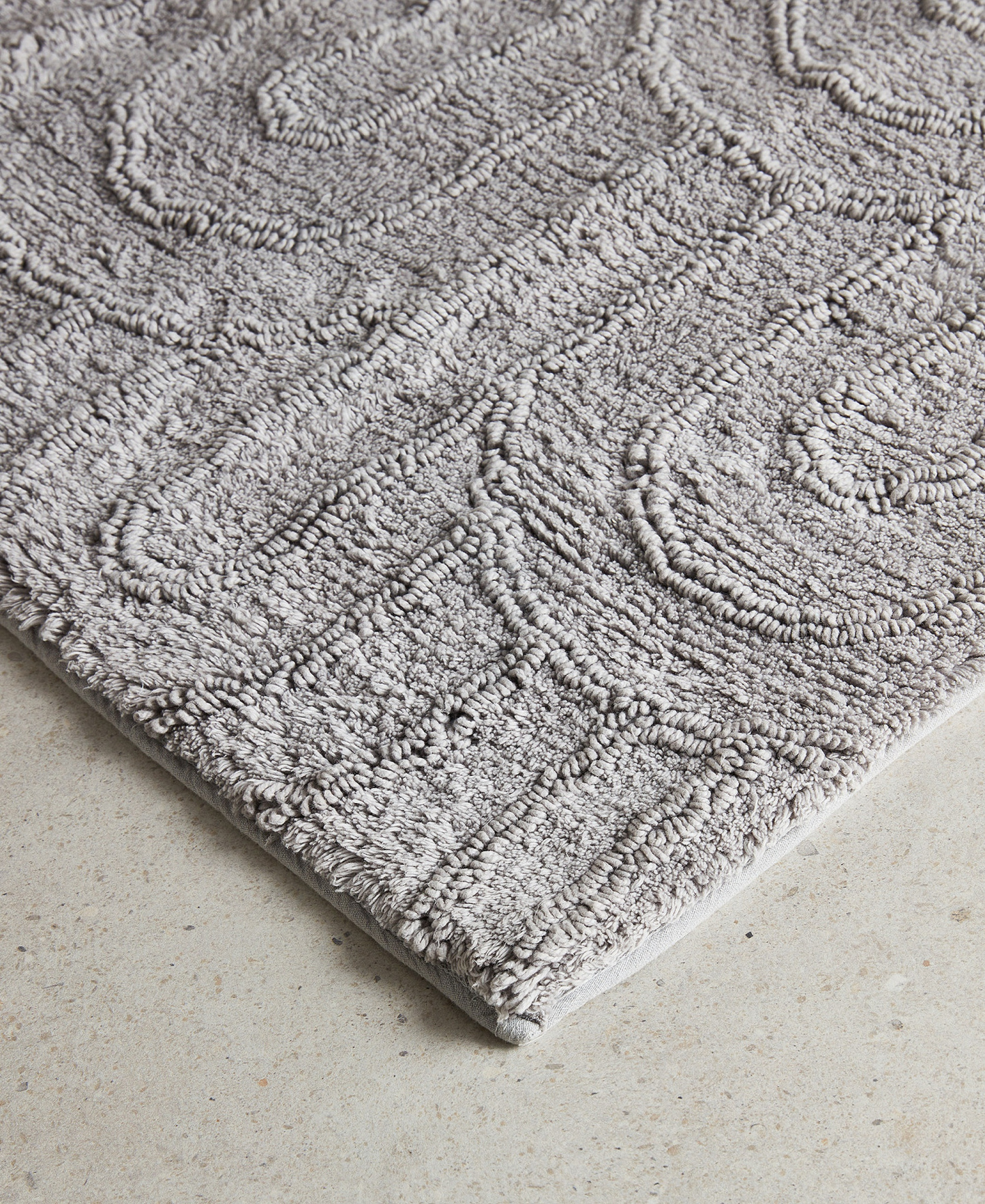 UGG® Arch Cotton Contour Bath Rug, 21" x 34" - Stone