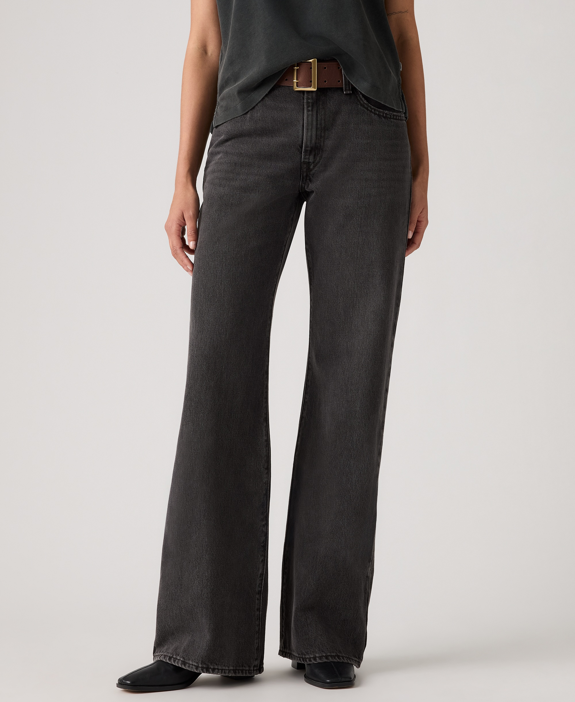 Levi's Women's Middy Loose Mid Rise Bootcut Jeans - Wandering