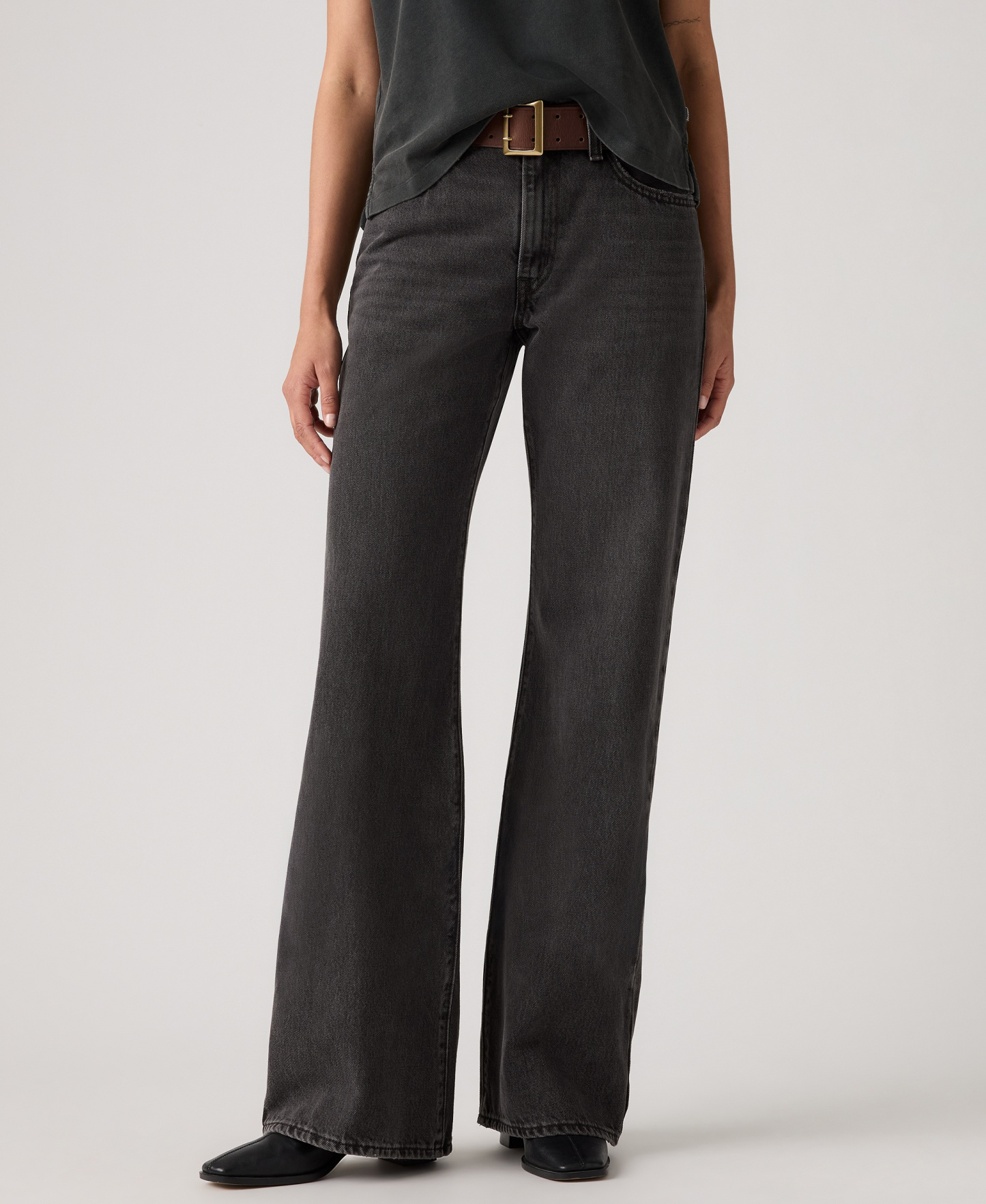 Levi's Women's Middy Loose Mid Rise Bootcut Jeans - Wandering