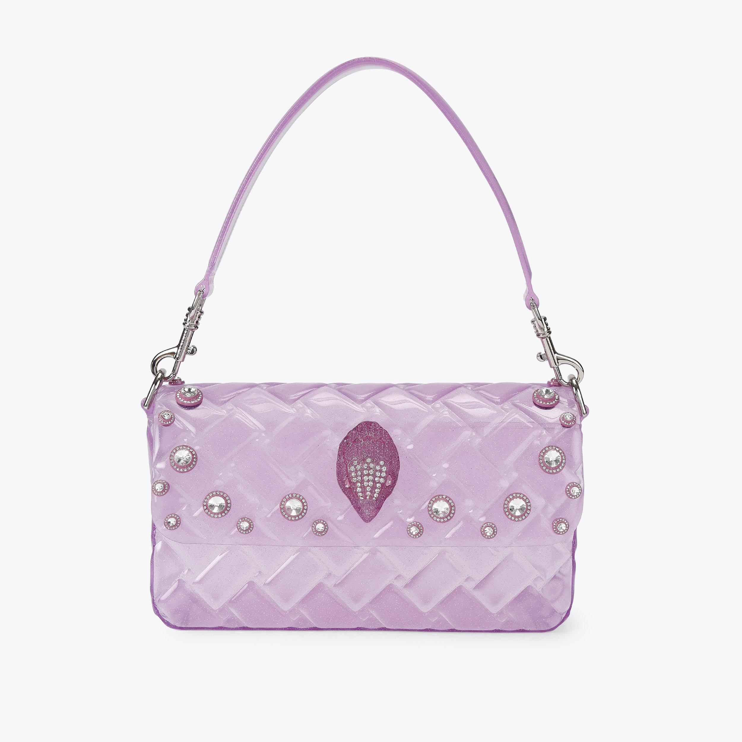 Kurt Geiger London Jelly Kensington Crystal Bag - Purple