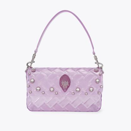 Kurt Geiger London Jelly Kensington Crystal Bag - Purple