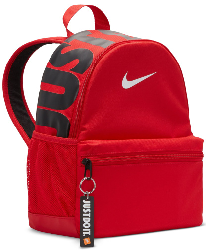 Nike Kids' Brasilia JDI Mini Backpack - University Red/White
