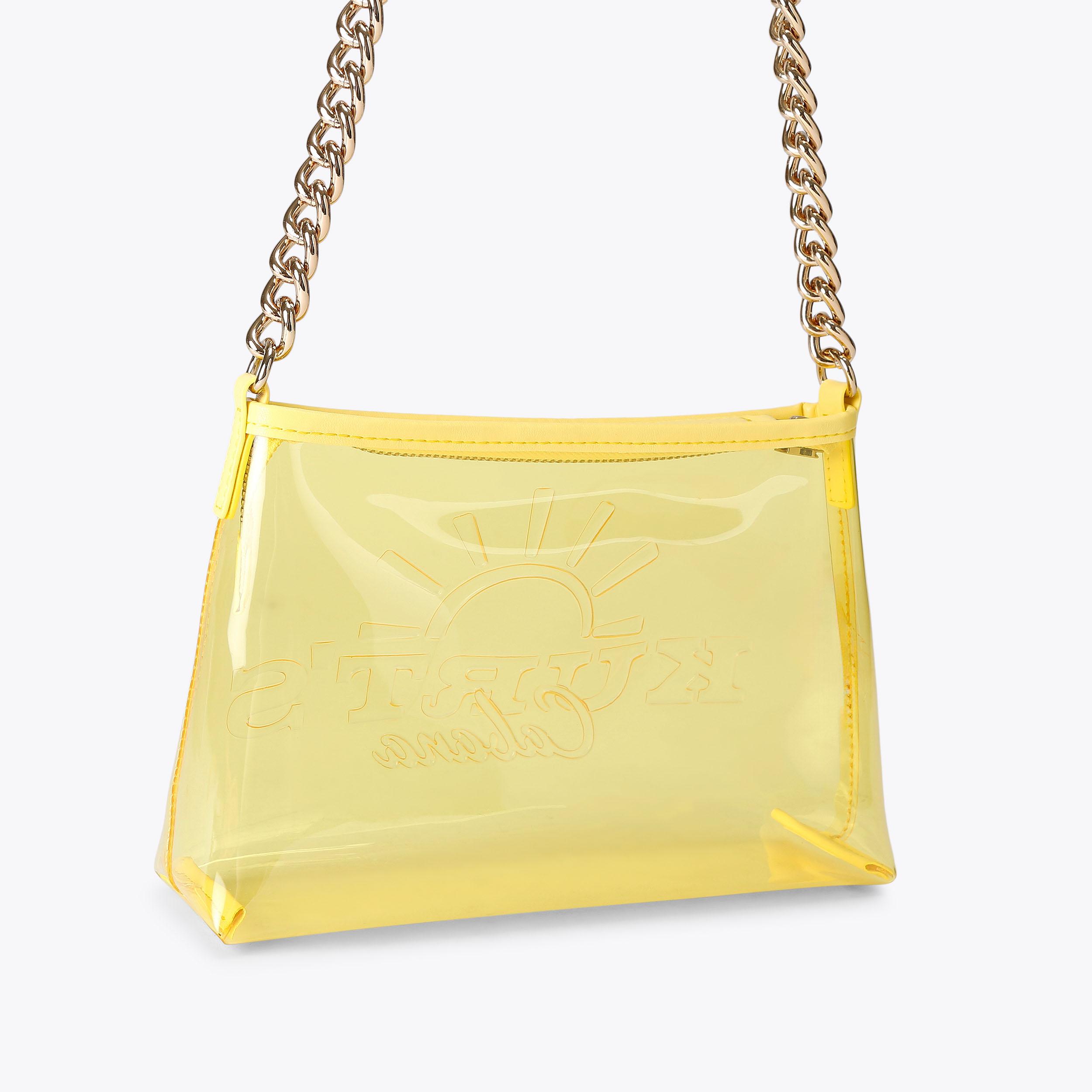 Kurt Geiger London Kurt's Cabana Small Pochette Bag - Yellow - view 4