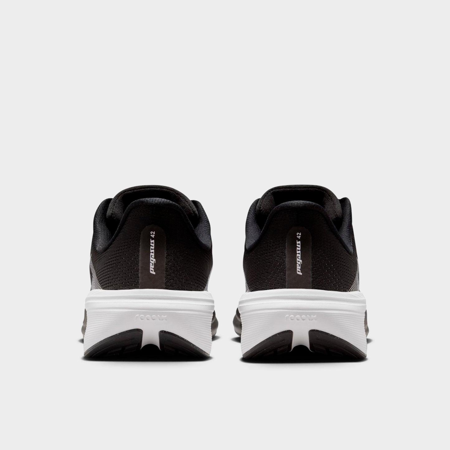 Big Kids' Nithtke Pegasus 42 Running Shoes - Black/Photon Dust/White - Back view