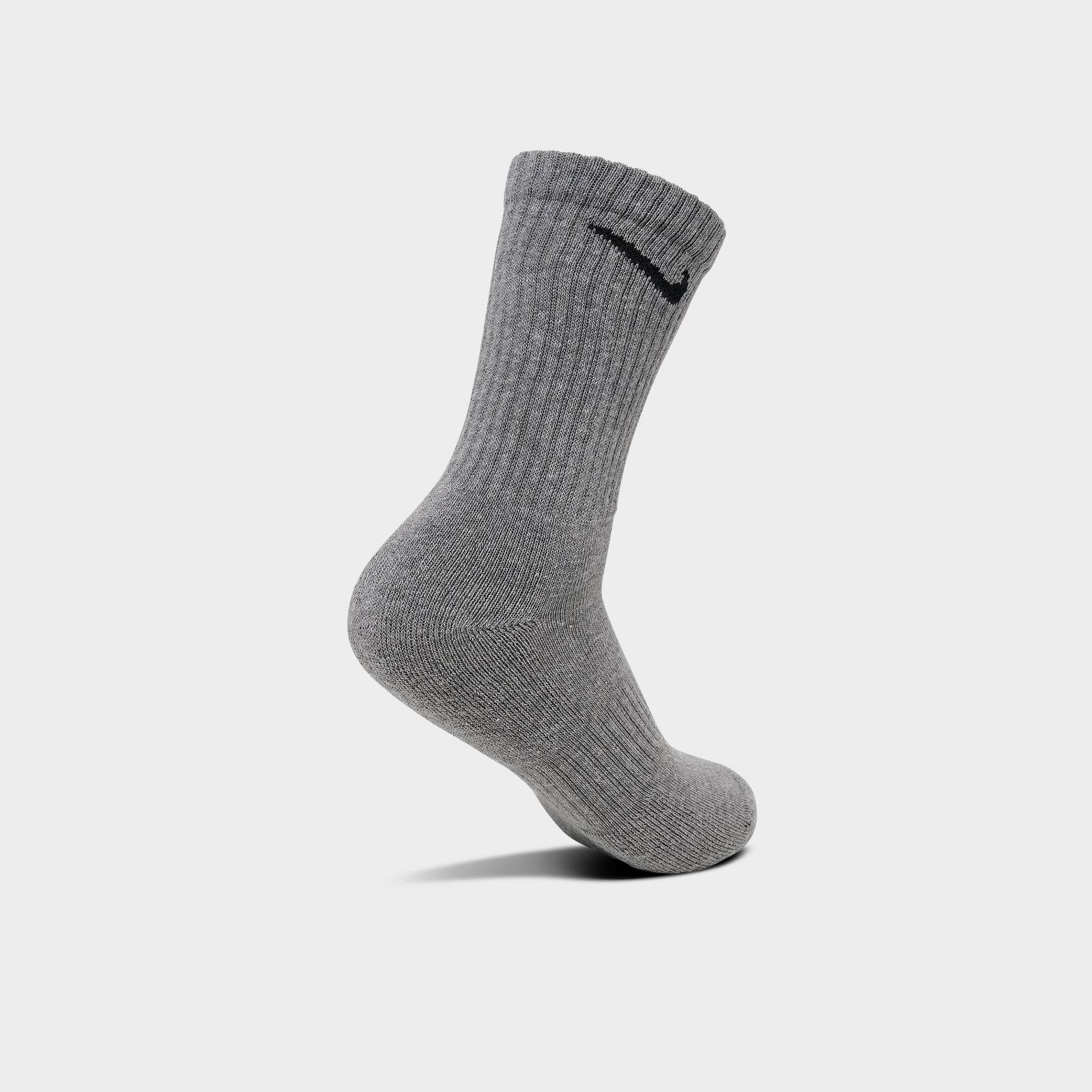 Nike Everyday Cushioned Training Crew Socks (3-Pack) - Grey