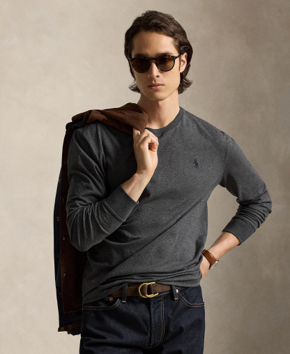 Polo Ralph Lauren Men's Classic-Fit T-Shirt - Windsors Heather