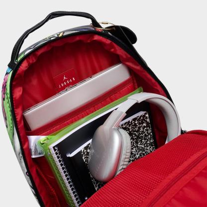 Jordan 6 Rings Sneaker Backpack - Black/Multi - view 5