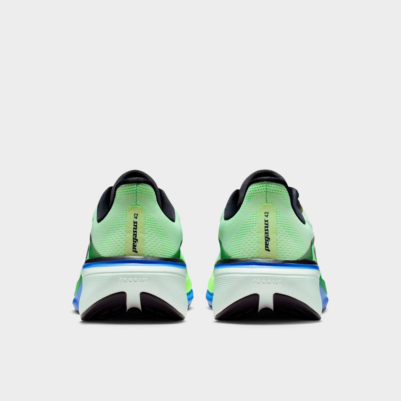 Men's Nike Pegasus 42 Running Shoes - Volt Tint/Sapphire/Lime Blast/Black Spruce