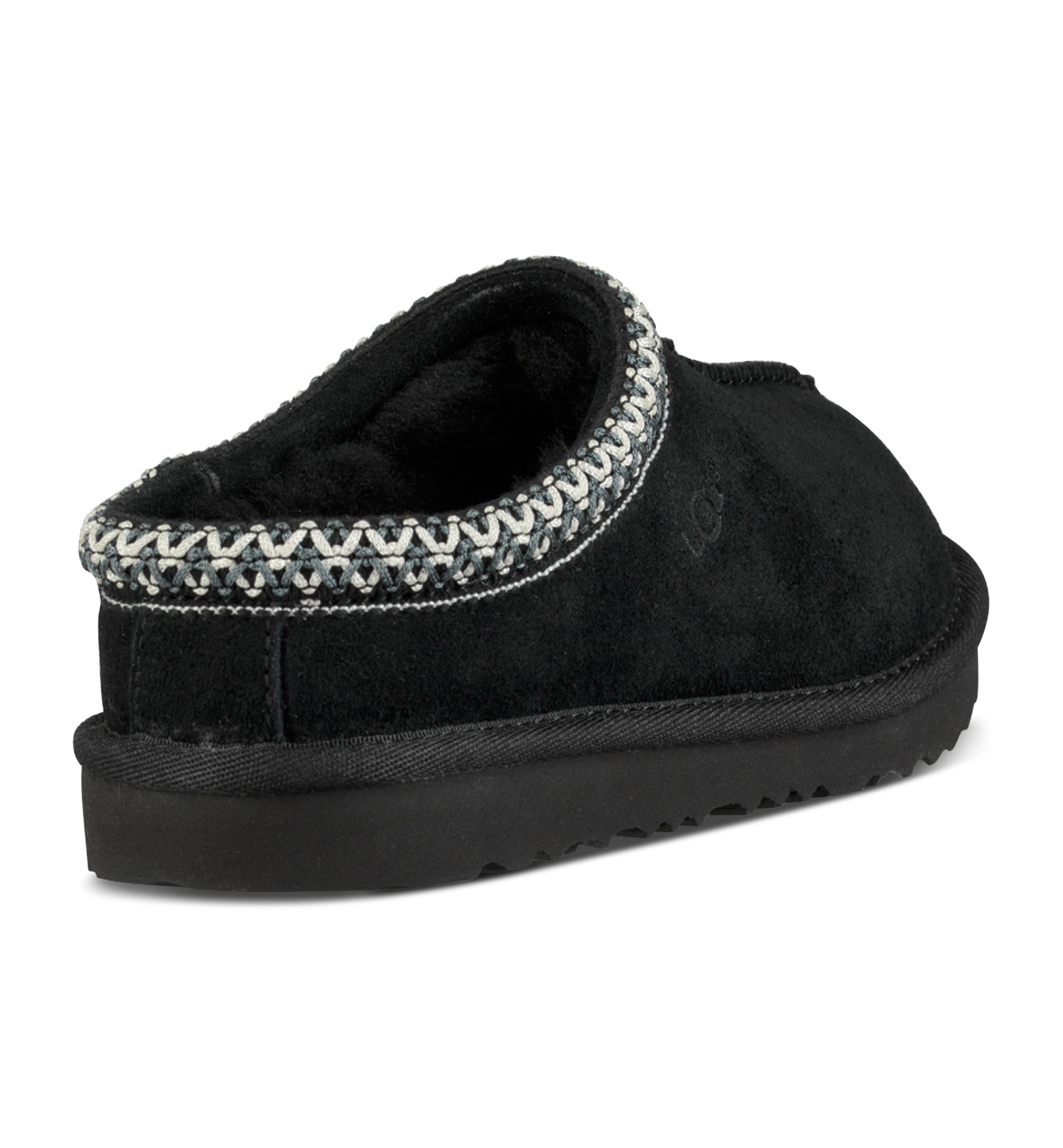 UGG® Kids Tasman II Clog Round Toe Slippers - Black