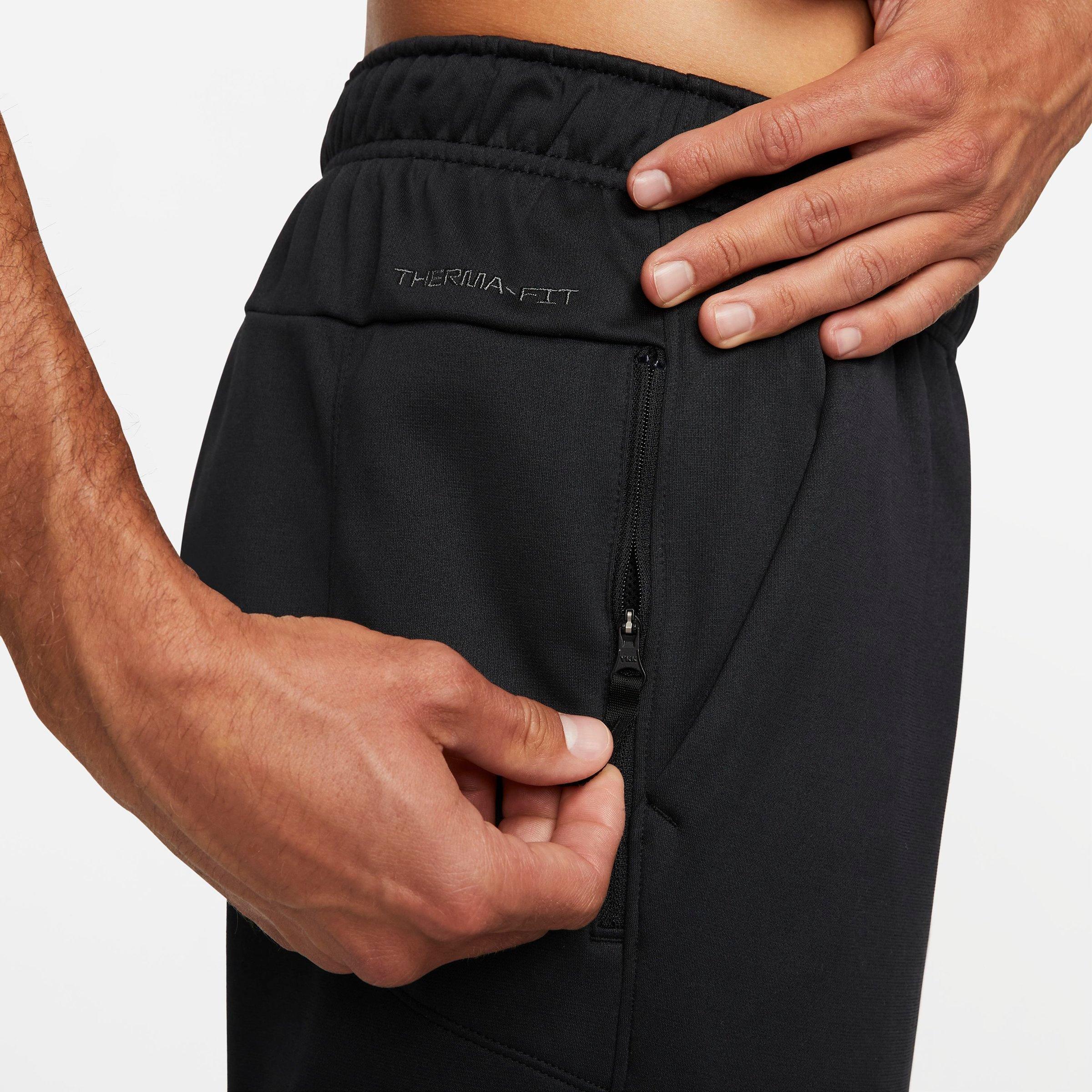 Men's Nithtke Therma-FIT Sweatpants - Black/Black/White