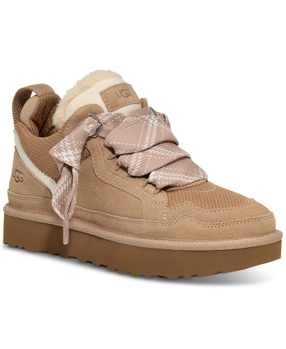 UGG® Women's Lowmel Lace-Up Sneaker Booties - Sand