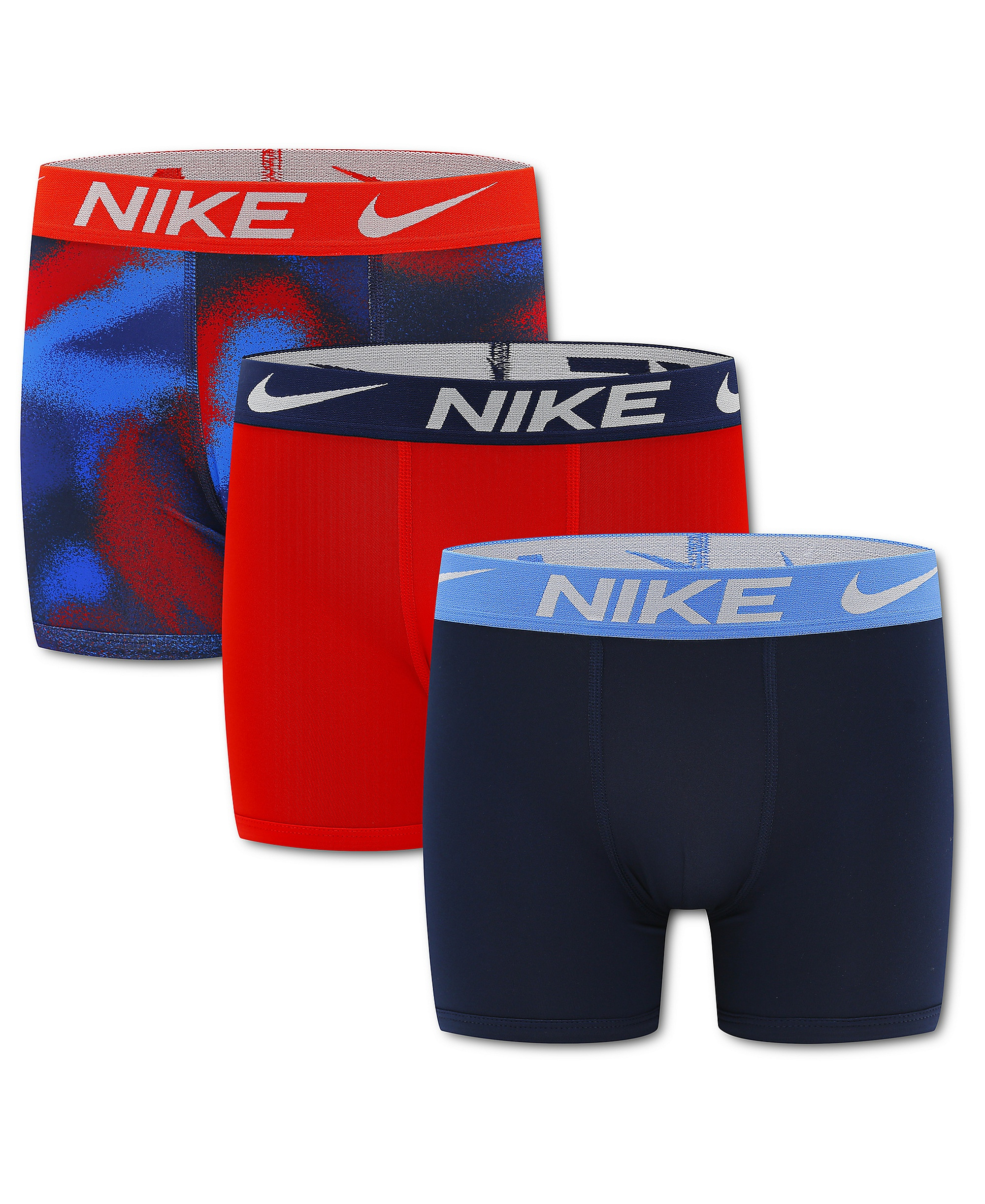 Nike Boys' 8-20 Essential Dri-FIT Boxer Briefs, 3-Pack - Ligth Crimson