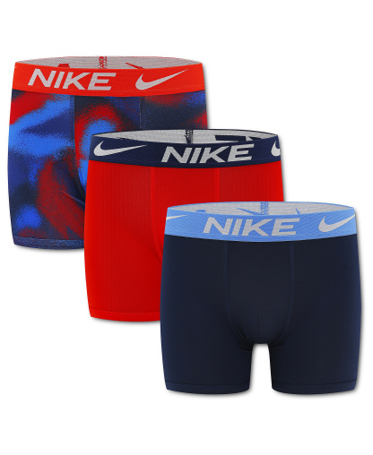 Nike Boys' 8-20 Essential Dri-FIT Boxer Briefs, 3-Pack - Ligth Crimson