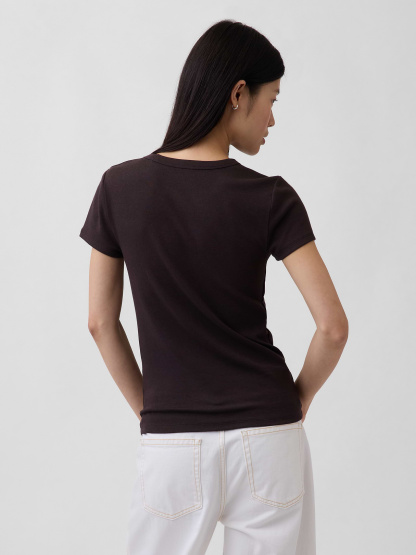 Modern Crew T-Shirt - Terra brown