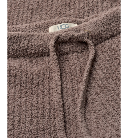UGG® Women's Couria Straight-Leg Rib Mid-Rise Pants - Brown