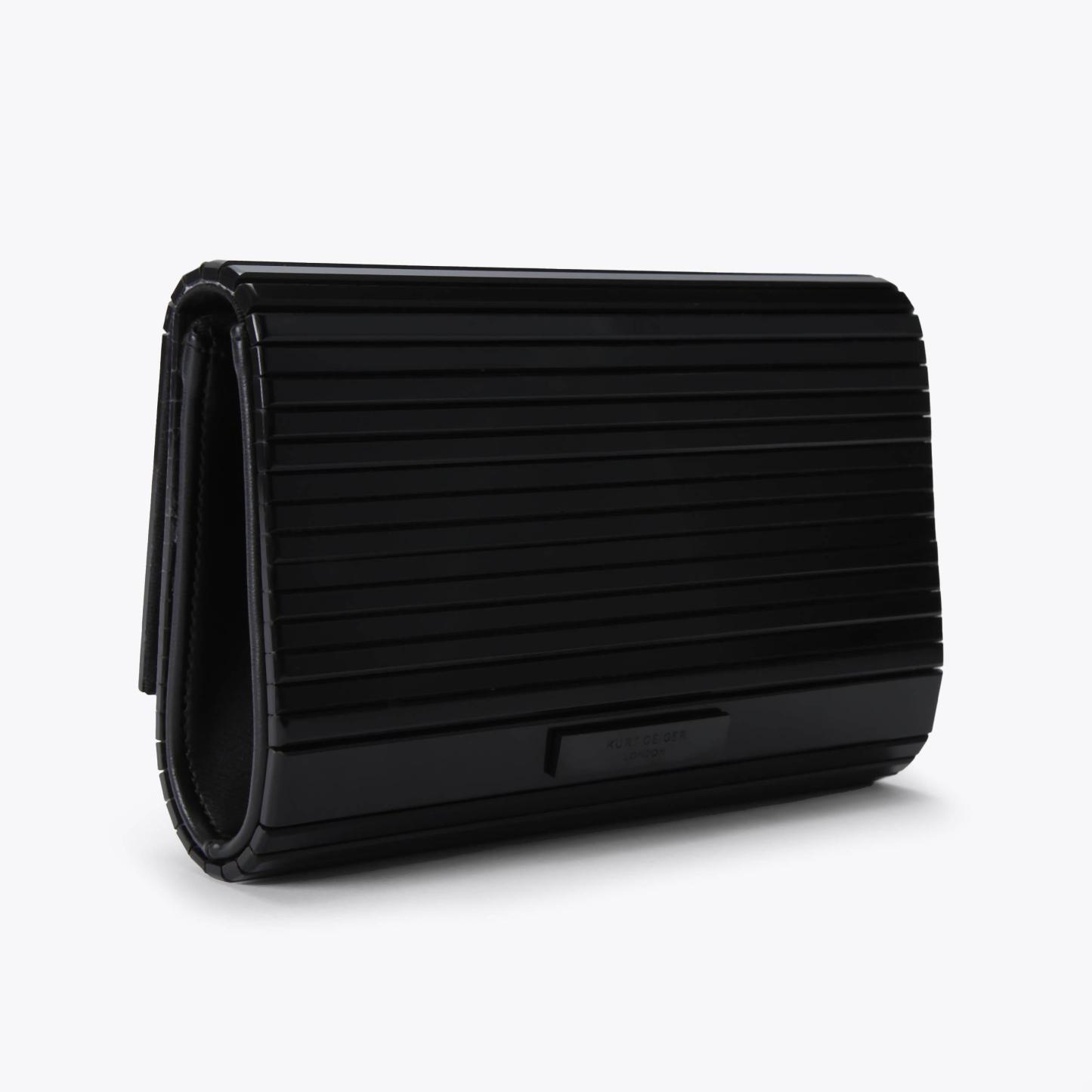 Kurt Geiger London Drench Party Eagle Clutch Bag - Black - view 4