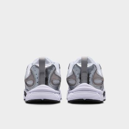 Little Kids' Nithtke V5 RNR Stretch Lace Casual Shoes - White/Vast Grey/College Grey/Black - Back view