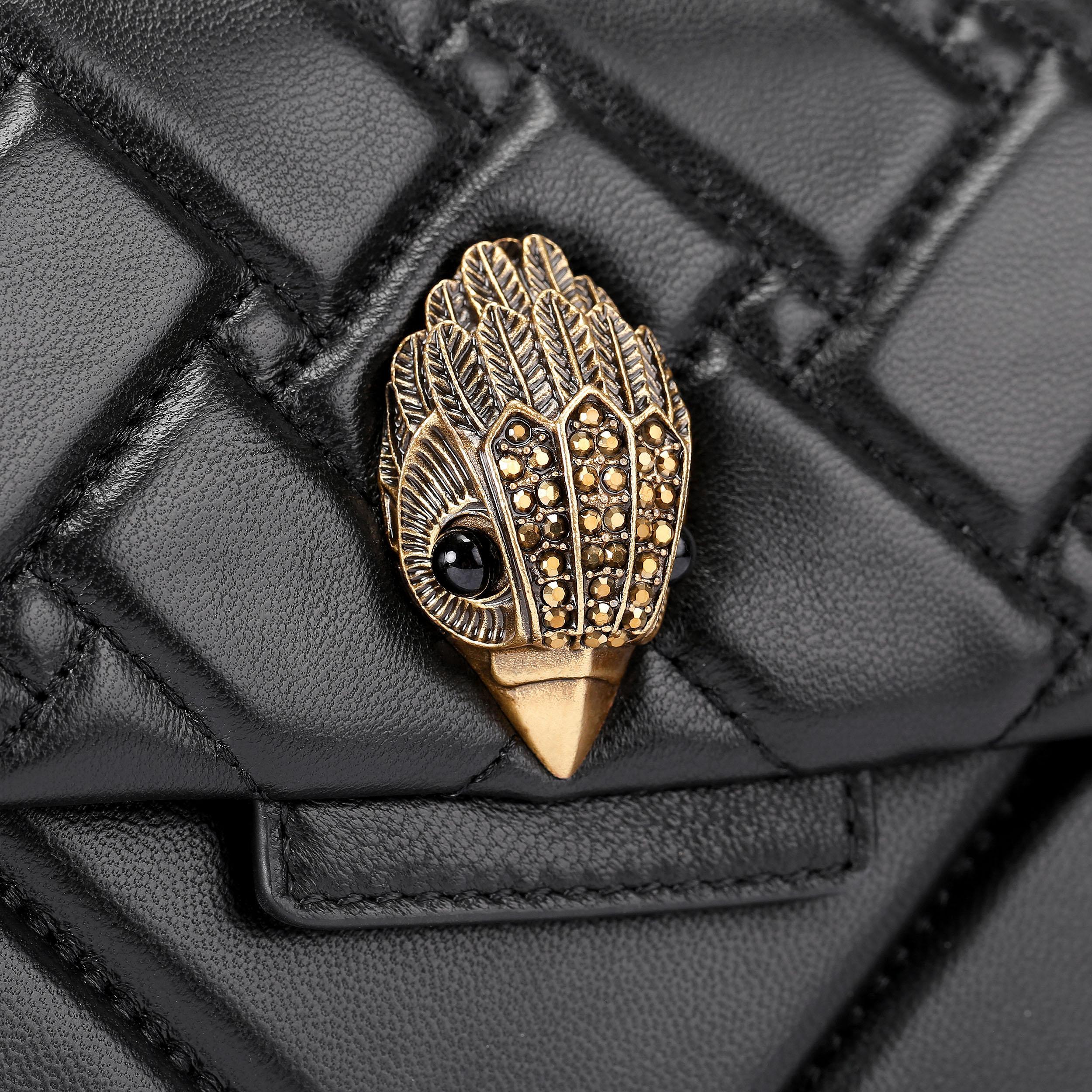 Kurt Geiger London Leather Kensington Bag - Black - view 5