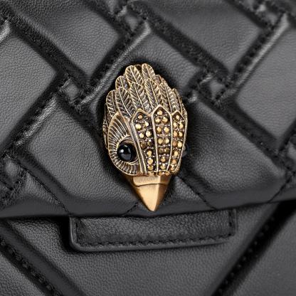 Kurt Geiger London Leather Kensington Bag - Black - view 5