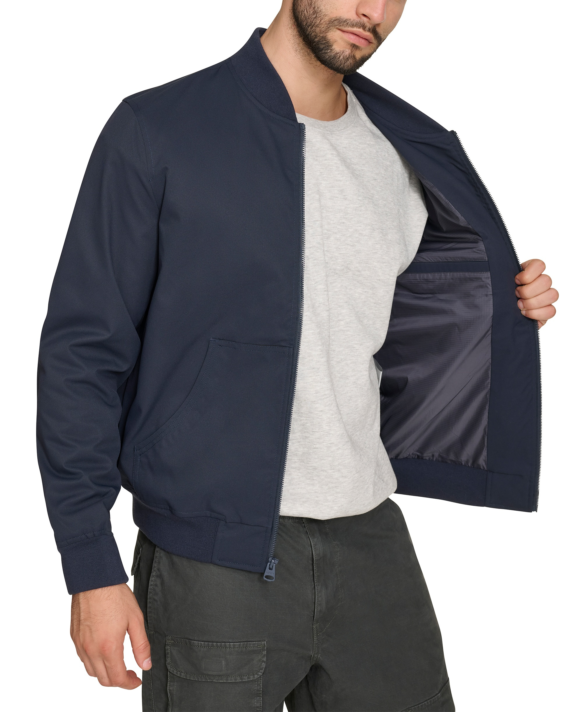 Levi's Men's Military Bomber Jacket - Navy