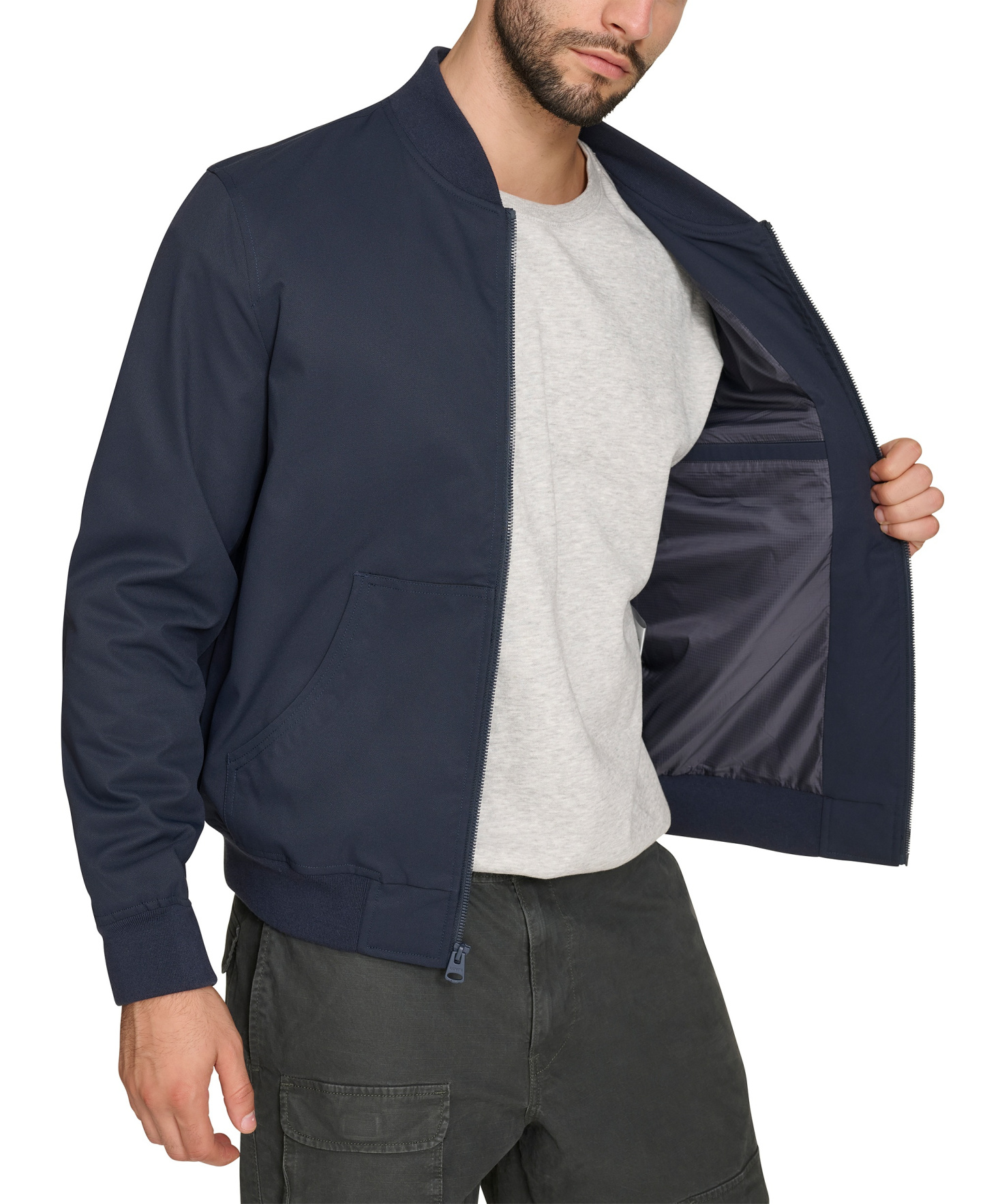 Levi's Men's Military Bomber Jacket - Navy