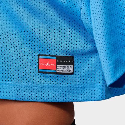 Women's Jordan Brooklyn Short-Sleeve Jersey Top - University Blue