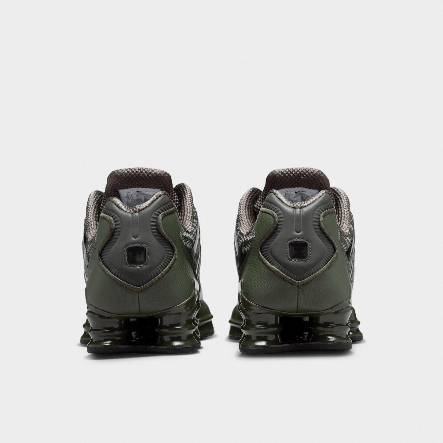 Men's Nithtke Shox TL Casual Shoes - Part 2 - Newsprint/Black/Newsprint - Back view