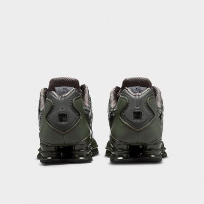 Men's Nithtke Shox TL Casual Shoes - Part 2 - Newsprint/Black/Newsprint - Back view