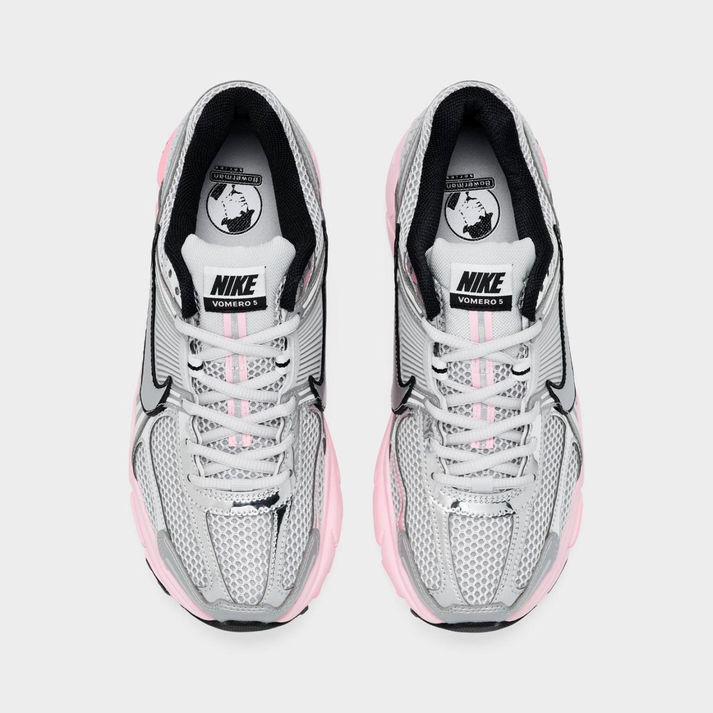 Women's Nike Zoom Vomero 5 Casual Shoes - Photon Dust/Pink Foam/Medium Soft Pink/Metallic Silver