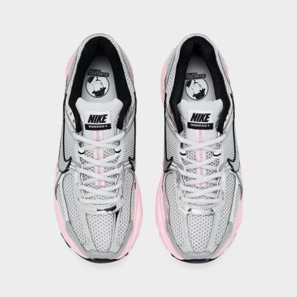 Women's Nike Zoom Vomero 5 Casual Shoes - Photon Dust/Pink Foam/Medium Soft Pink/Metallic Silver