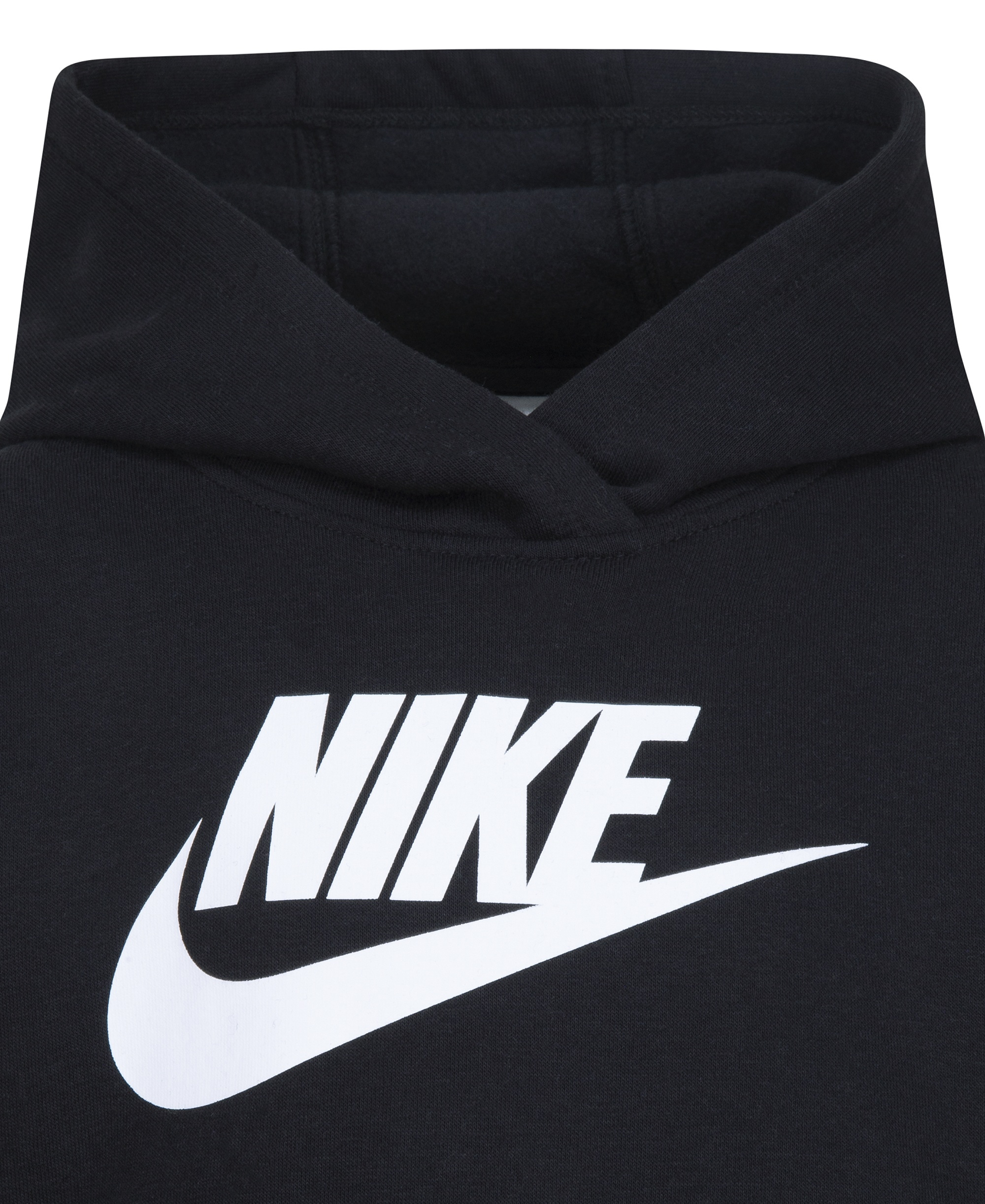 Nike Boys' 4-7 Club Fleece Logo Hoodie and Sweatpants, 2-Piece Set - Black