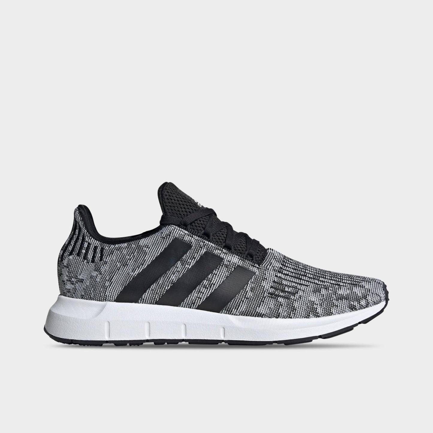 Men's adidas Originals Swift Run 1.0 Casual Shoes - Black/Black/Cloud White - view 1