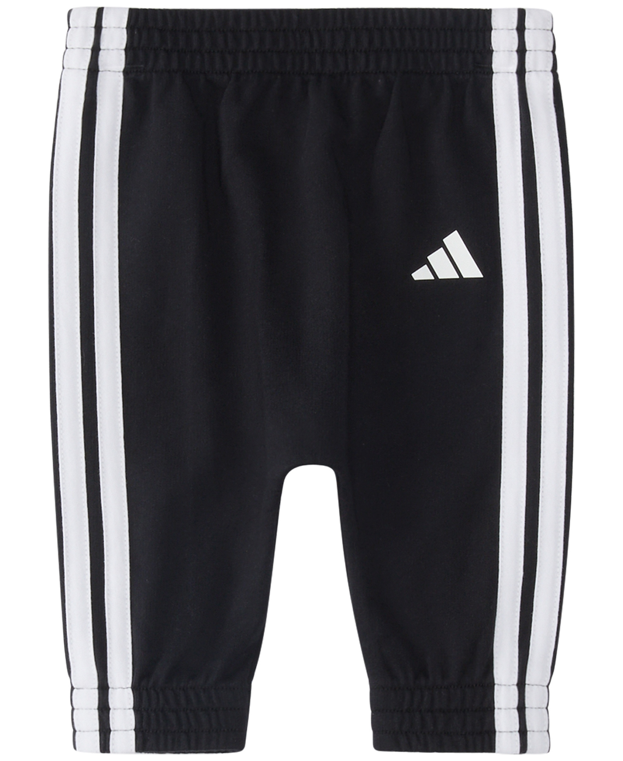 adidas Baby Boys' Long-Sleeve Bodysuit and Pants, 2-Piece Set - Light Gray