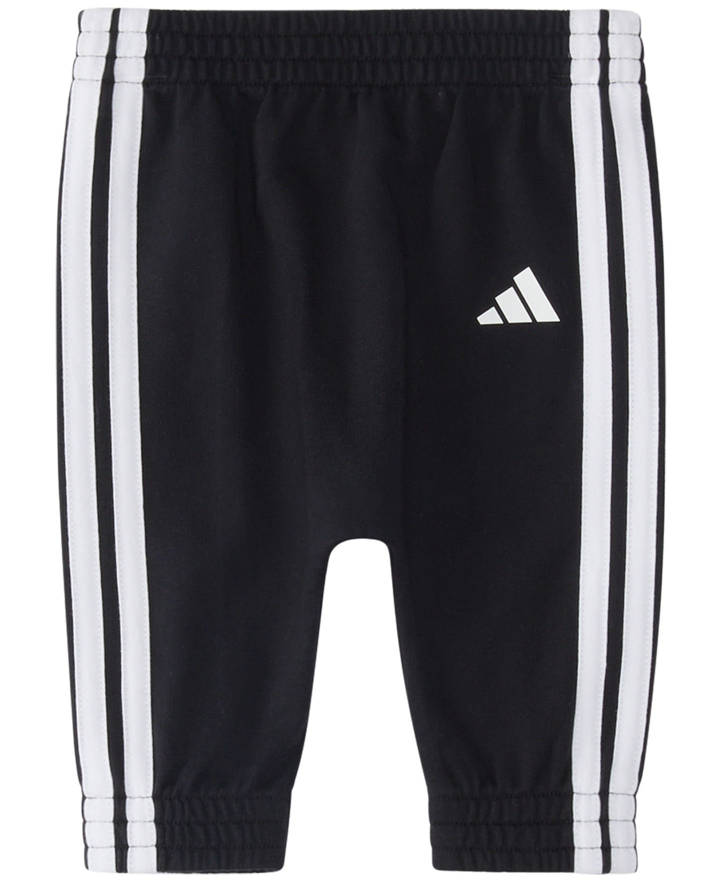 adidas Baby Boys' Long-Sleeve Bodysuit and Pants, 2-Piece Set - Light Gray