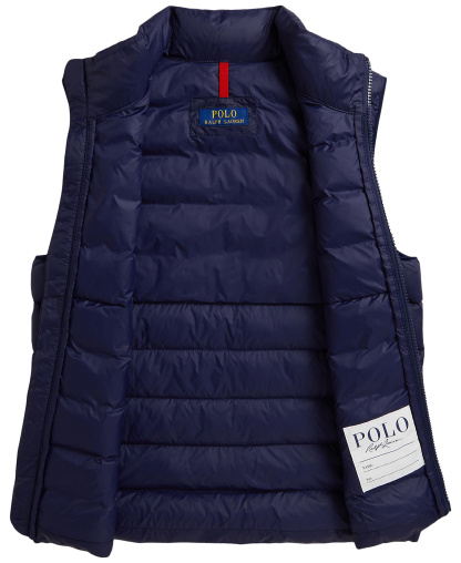 Polo Ralph Lauren Boys' 8-20 The Colden Packable Quilted Vest - Newport Navy