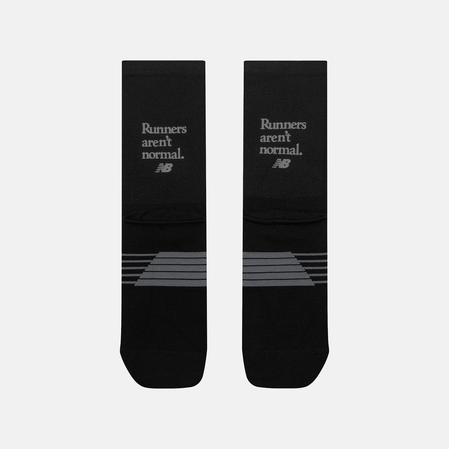 New Balance Pro Run Graphic Crew Socks 1 Pair, AC5646ZBK