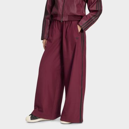 Women's adidas Originals Firebird Adilenium Woven Track Pants - Maroon/Black