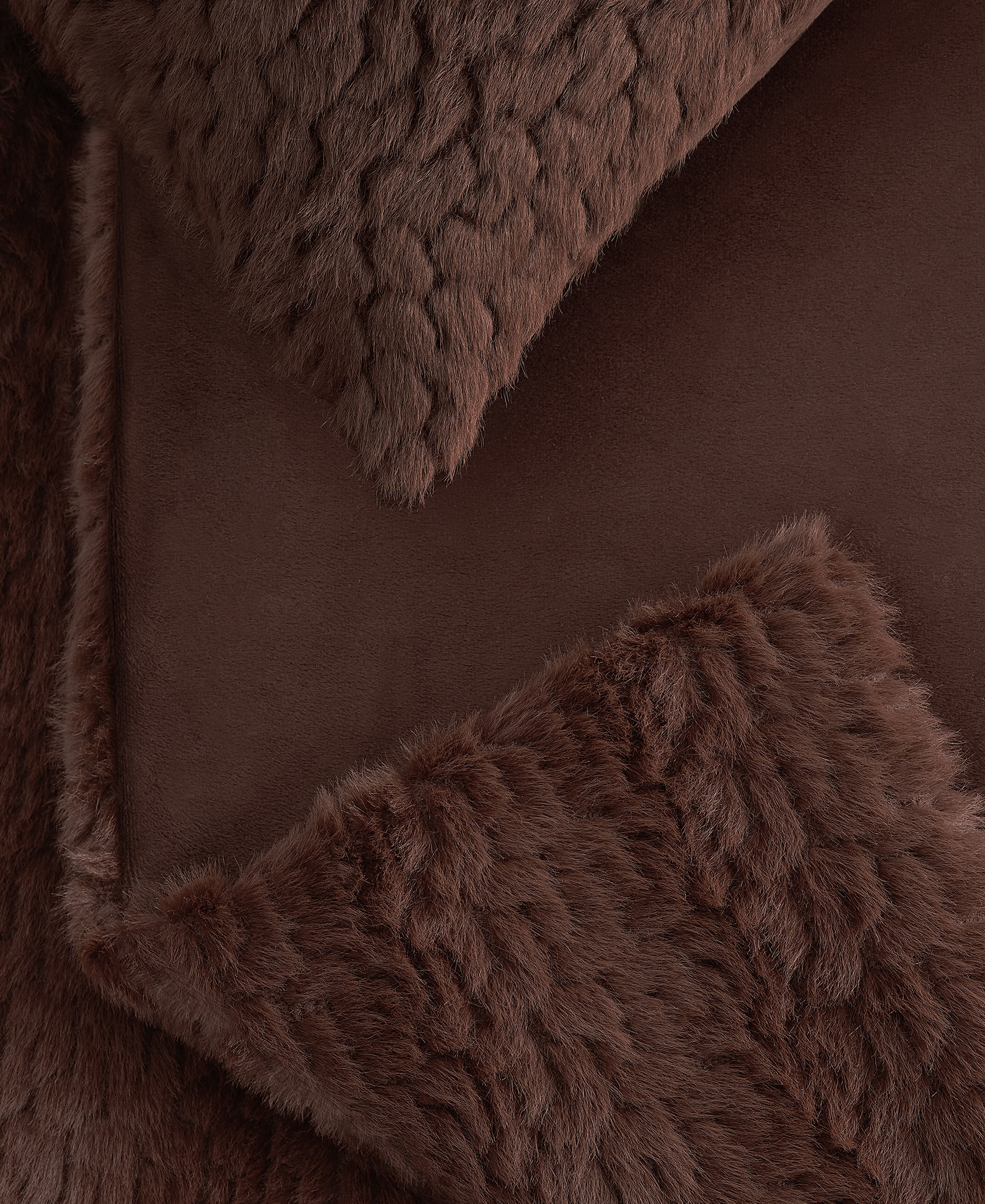 UGG® Lida Faux Fur 2-Piece Comforter Set, Twin/Twin XL - Burnt Cedar