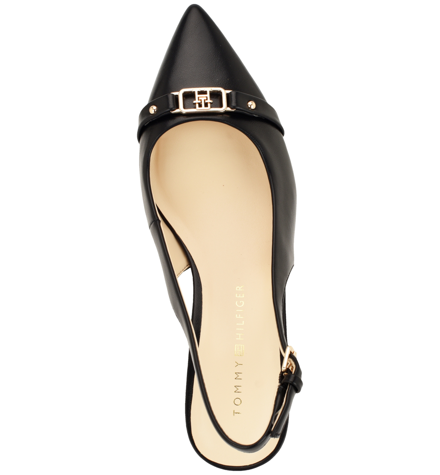Tommy Hilfiger Women's Totale Kitten Heel Slingback Dress Pumps - Black