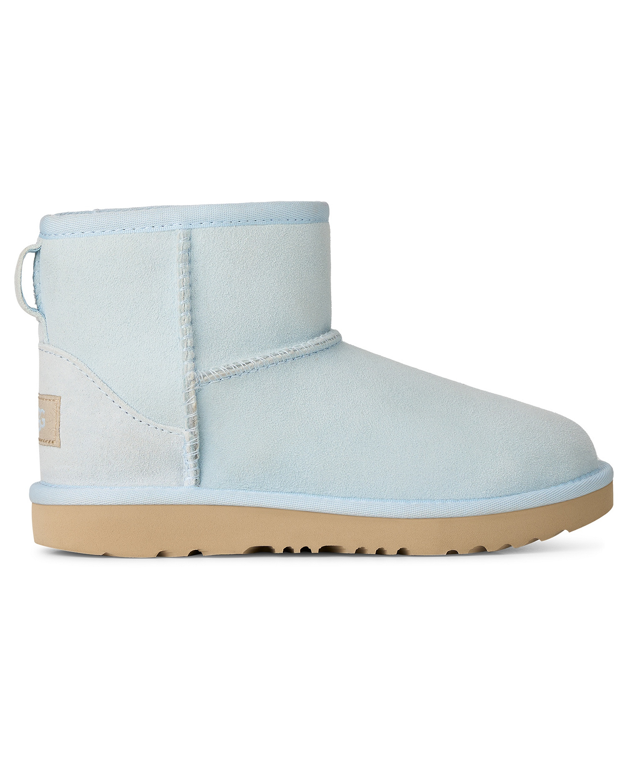 UGG® Kids Classic Mini II Slip-On Booties - Sky Blue