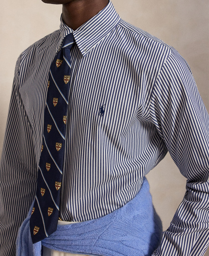 Polo Ralph Lauren Men's Stretch Poplin Shirt - Freshwater White